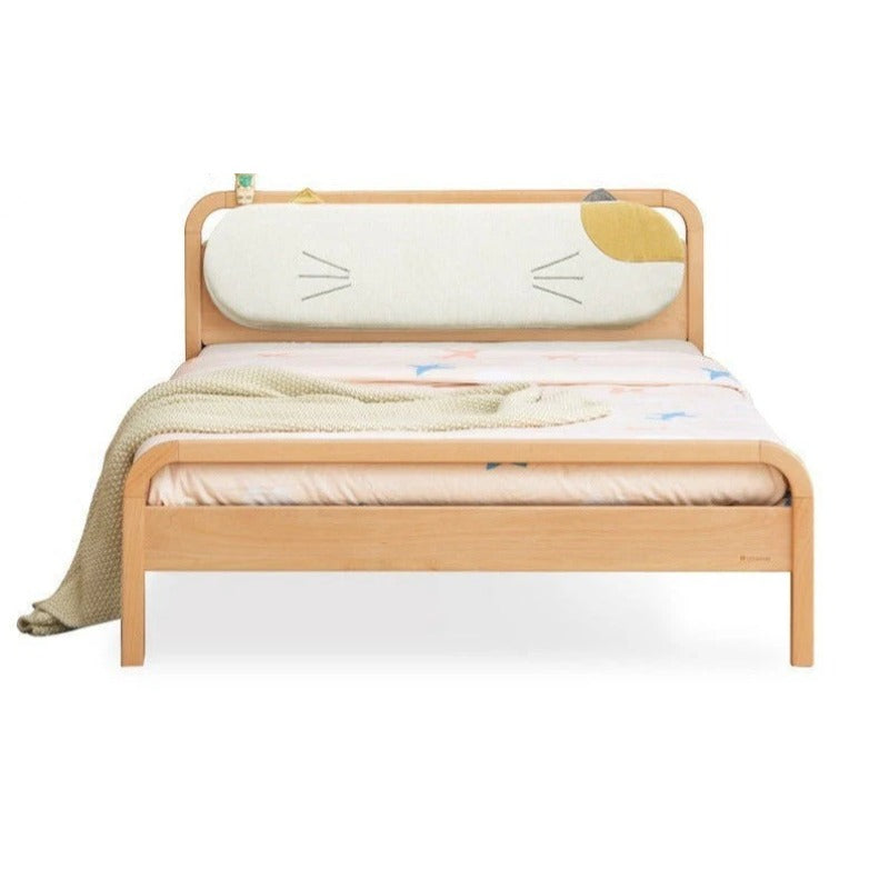 Beech solid wood kids bed