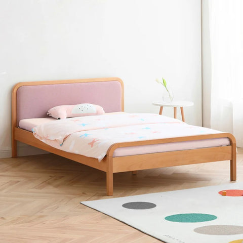 Beech solid wood kids bed