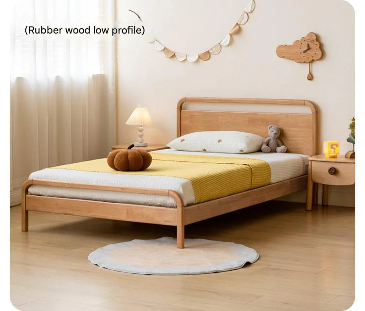 Beech solid wood kids bed