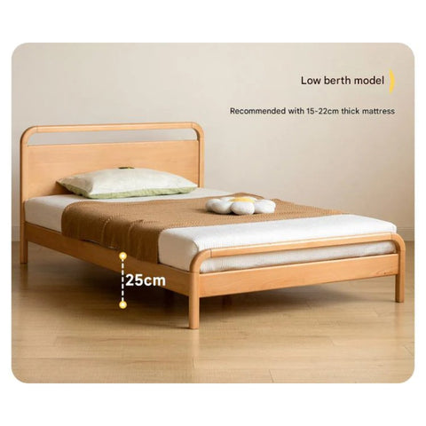 Beech solid wood kids bed