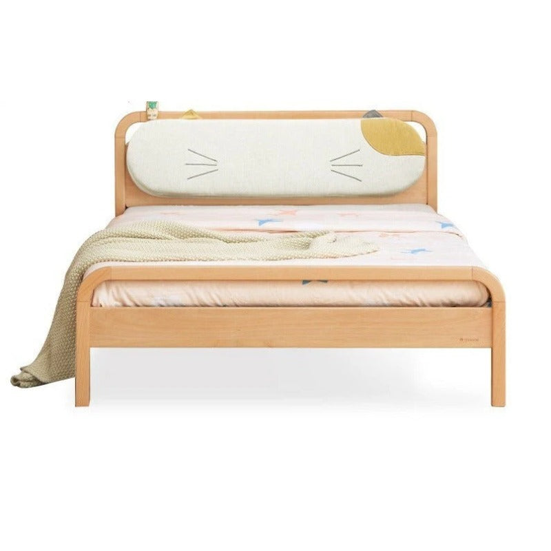 Beech solid wood kids bed