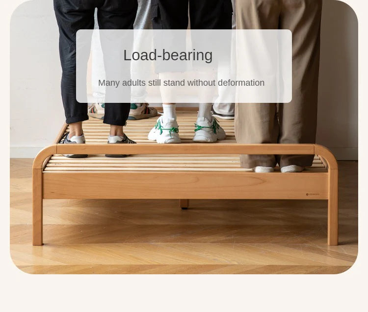 Beech solid wood kids bed