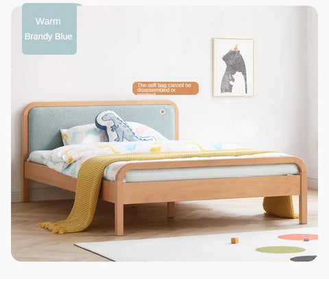 Beech solid wood kids bed