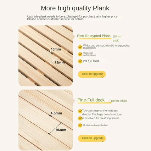 Beech solid wood kids bed