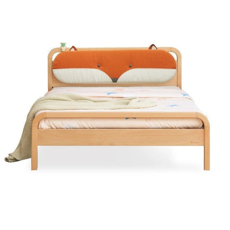 Beech solid wood kids bed