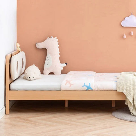 Beech solid wood kids bed