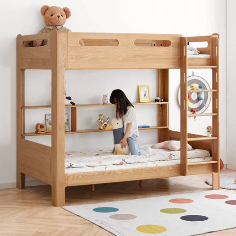 Oak solid wood Bunk Bed.