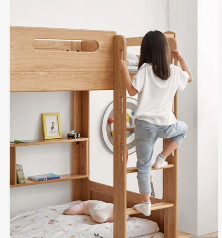Oak solid wood Bunk Bed.