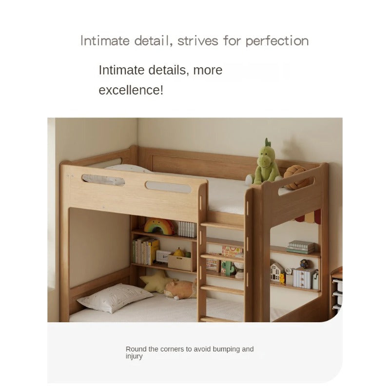 Oak solid wood Bunk Bed.