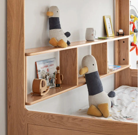 Oak solid wood Bunk Bed.