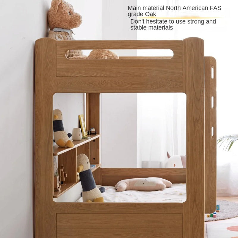 Oak solid wood Bunk Bed.