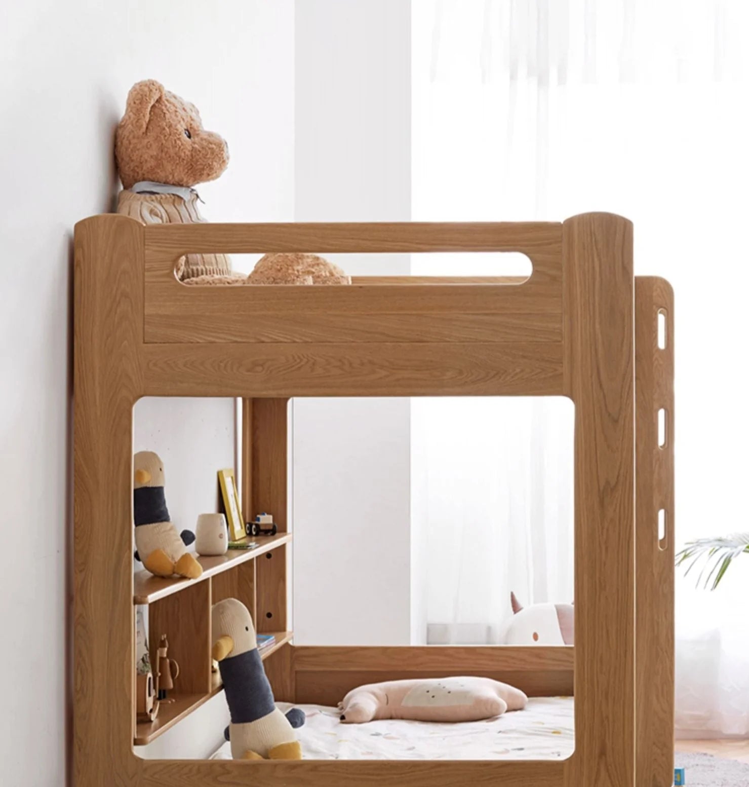 Oak solid wood Bunk Bed.