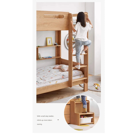 Oak solid wood Bunk Bed.