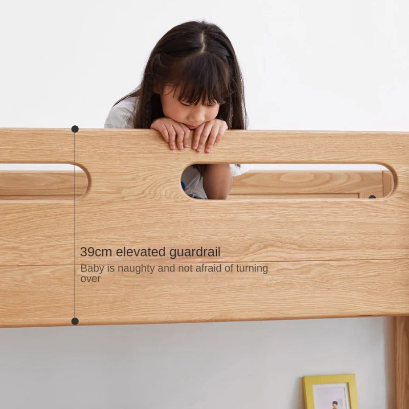 Oak solid wood Bunk Bed.