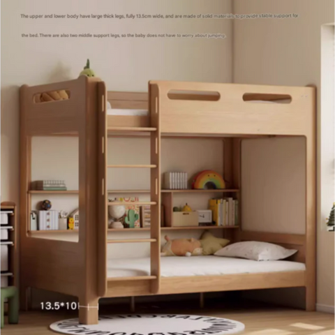 Oak solid wood Bunk Bed.