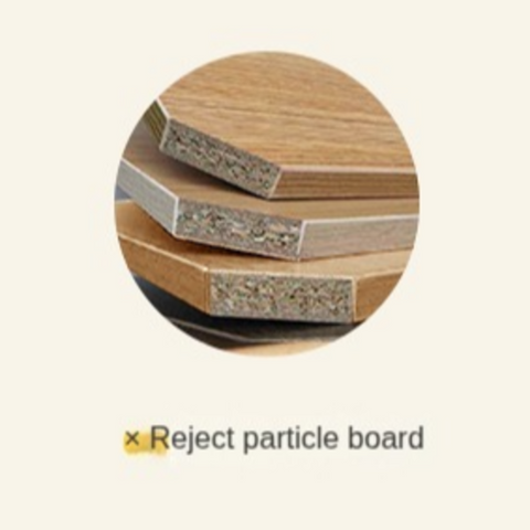 Rubber Solid Wood Cream Style Children Toy Storage Basket with Handwoven Rattan Cabinet for Bedroom & Living Room Organization