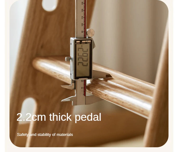 Beech, Oak Solid Wood Children's Bunk Bed.