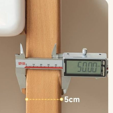 Beech Solid Wood Adjustable Height Childrens Study Desk with Bookcase and Integrated Storage Light Natural Finish