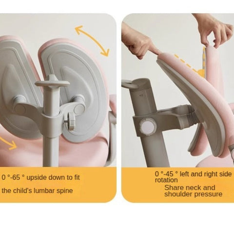 Solid Rubber Wood Cream White Childrens Writing Desk with Drawer for Study and Reading