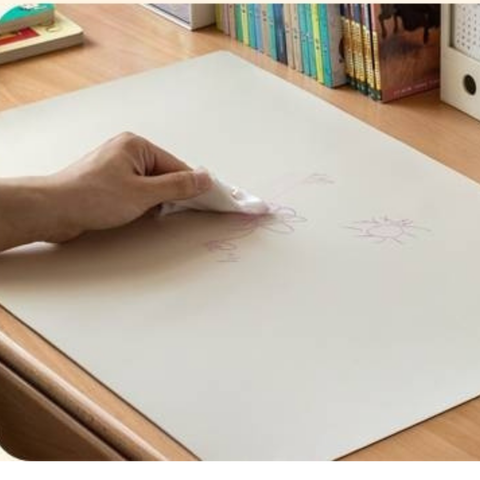 Beech Solid Wood Kids Desk with Movable Storage Natural Finish Study Table with Pulleys