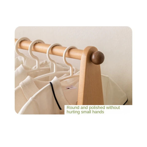 Beech Solid Wood Kids Wardrobe