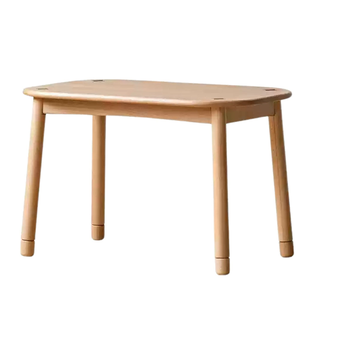 Beech Solid Wood Natural Finish Handmade Childrens Table for Study Play & Craft