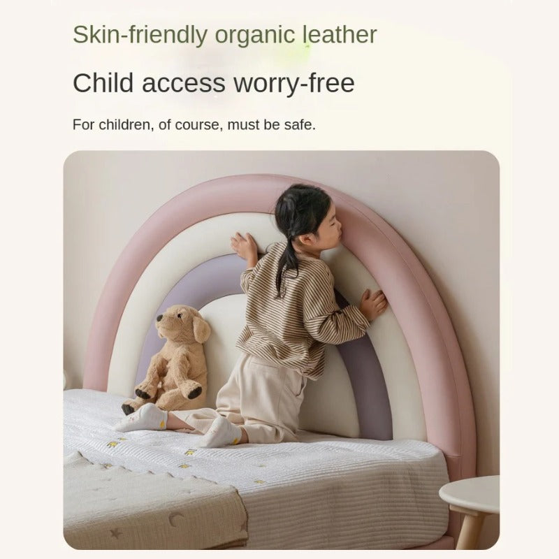 Organic leather Children's Soft Rainbow Bed.