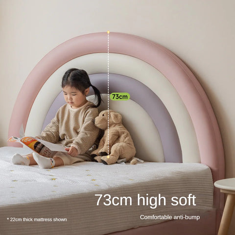 Organic leather Children's Soft Rainbow Bed.