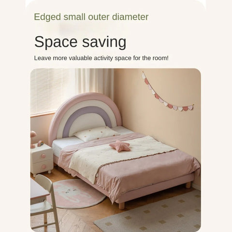 Organic leather Children's Soft Rainbow Bed.