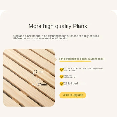 Beech Solid Wood Children's Soft Single Bed