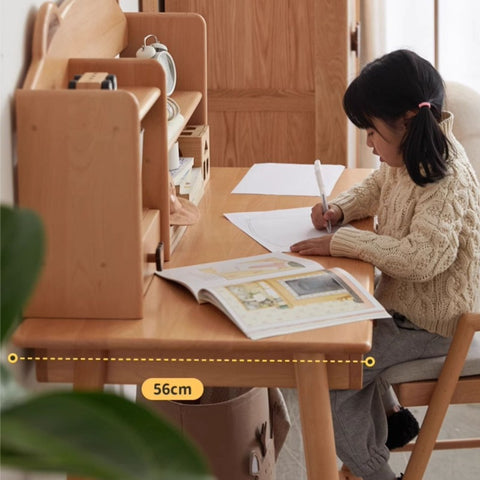 Beech, Oak Solid Wood Children's Study Table