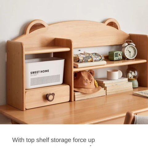 Beech, Oak Solid Wood Children's Study Table