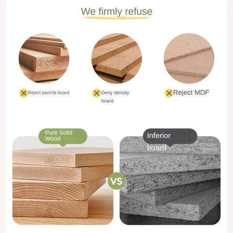 Beech Solid Wood Electric Height Adjustable Study Table Natural Finish Kids Writing Desk with Storage