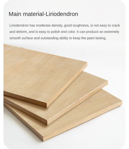 Poplar Solid Wood Adjustable Kids Study Desk Cream Finish Durable Writing Table with Storage Options