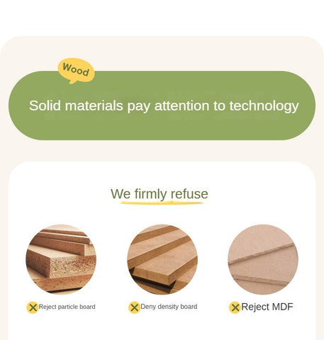 Beech Solid Wood Adjustable Study Table & Bookshelf with Drawer Natural Finish for Kids