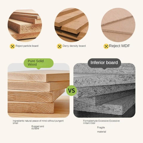 Beech Solid Wood Hand Crank Height Adjustable Study Desk for Children Natural Finish with Storage Basket