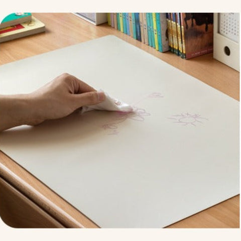 Beech Solid Wood Adjustable Children Study Table Hand Crank Lift Writing Desk Walnut Frame Modern Design