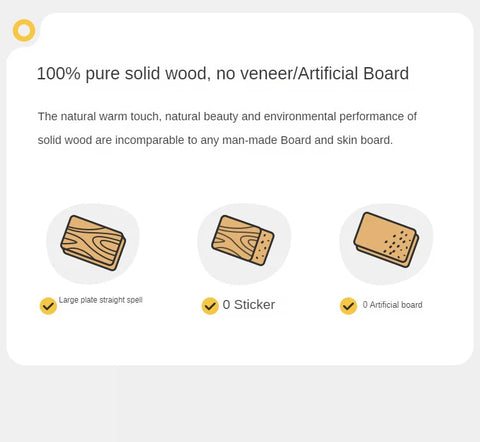 Solid Rubberwood Kids Wardrobe.