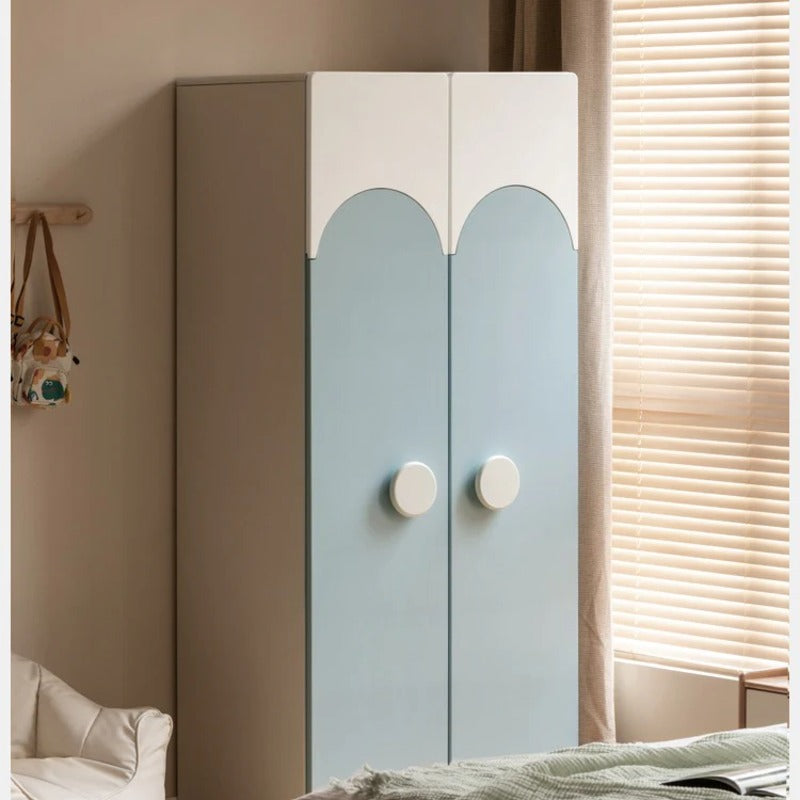 Solid Rubberwood Kids Wardrobe.