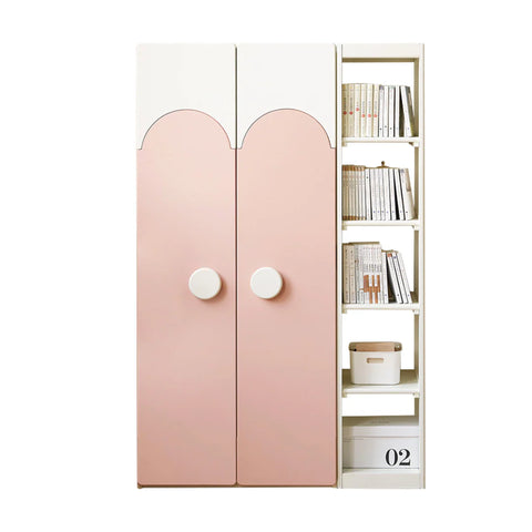 Solid Rubberwood Kids Wardrobe.