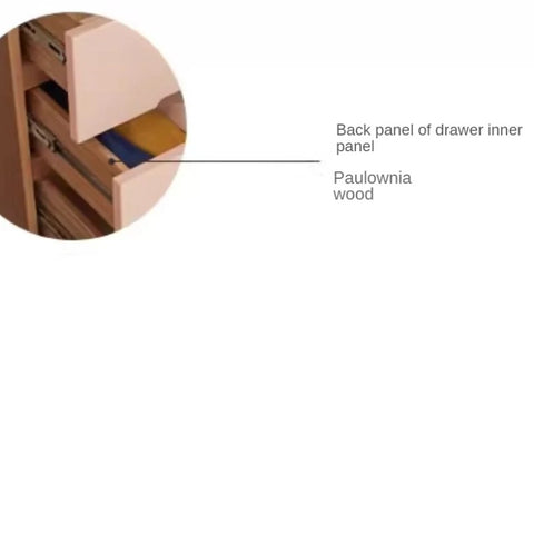 Beech Solid Wood Kids Wardrobe