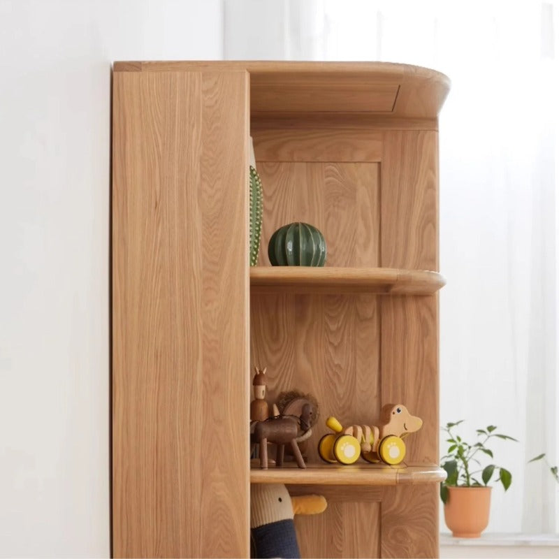 Beech Solid Wood Kids Wardrobe