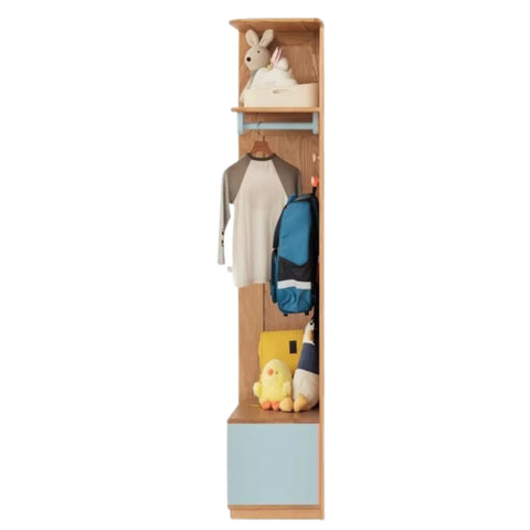 Beech Solid Wood Kids Wardrobe