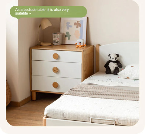 Oak Solid Wood Kids Wardrobe