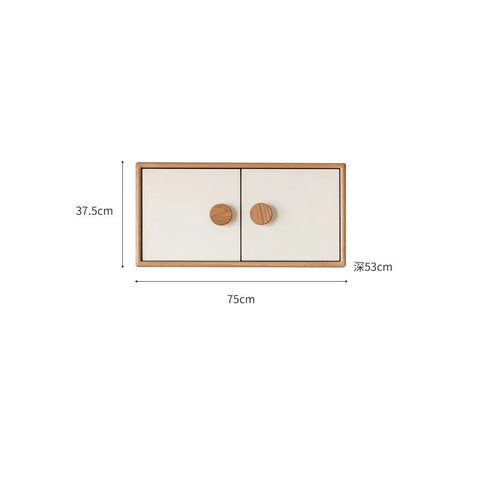 Oak Solid Wood Kids Wardrobe