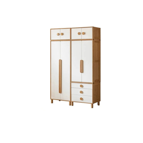Oak Solid Wood Kids Wardrobe