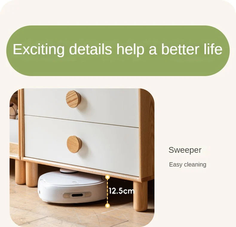 Oak Solid Wood Kids Wardrobe