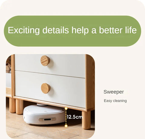 Oak Solid Wood Kids Wardrobe