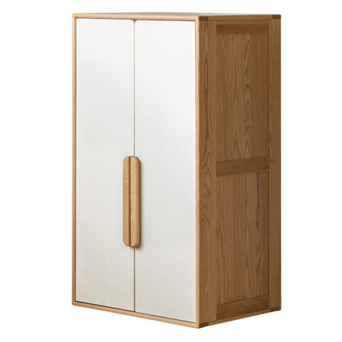 Oak Solid Wood Kids Wardrobe