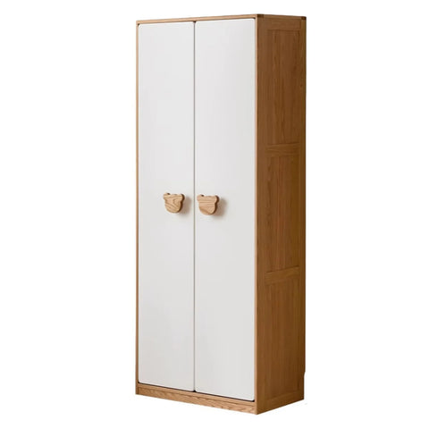 Oak Solid Wood Kids Wardrobe Combination
